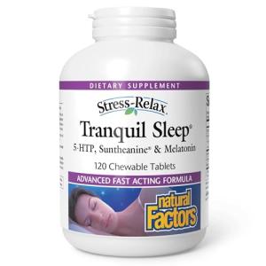 Stress-Relax Tranquil Sleep Chewables, 120 Tablets