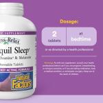 Stress-Relax Tranquil Sleep Chewables, 120 Tablets