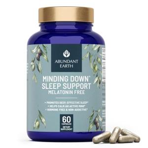 Natural Sleep Support Supplement for Deep Sleep 60ct