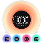 Sunrise Alarm Clock with Nature Sounds and Colors