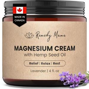Magnesium Cream for Sleep and Muscle Relief