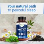 Luna Sleep Support - Herbal Sleep Supplement 60 Caps