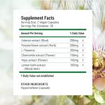 Luna Sleep Support - Herbal Sleep Supplement 60 Caps