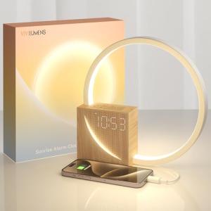 Vivilumens Sunrise Alarm Clock with White Noise