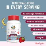 MaryRuth Organics Sugar-Free Sleep Gummies - 60 Count