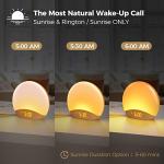 Housbay Sunrise Alarm Clock with White Noise