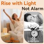 White Noise Sound Machine with Sunrise Alarm Clock