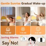 Gentle Sunrise Alarm Clock with Sound Machine