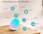 Sunrise Alarm Clock with Bluetooth Speaker & Soothing Sounds