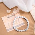 Howlite Crystal Bracelet for Better Sleep