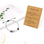 Healing Crystal Bracelet for Anxiety Relief and Protection