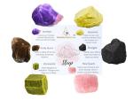 Gemstone Crystal Set for Sleep and Healing