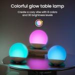 Sunrise Alarm Clock with Dual Alarms and Night Light