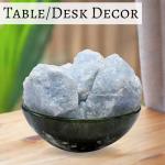 Blue Calcite Crystal for Sleep and Healing Stones
