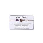 Healing Quartz Crystal Bead Bracelet for Sleep