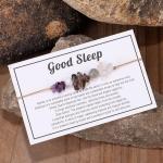 Healing Quartz Crystal Bead Bracelet for Sleep