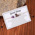 Healing Quartz Crystal Bead Bracelet for Sleep