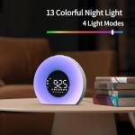 Sunrise Alarm Clock with Nature Sounds and Colors