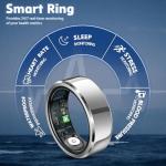 Smart Fitness Ring with Sleep and Health Tracking