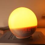 Sunrise Alarm Clock with Dual Alarms & Colors