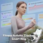 Smart Fitness Ring with Sleep and Health Tracking