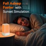 White Noise Sound Machine with Sunrise Alarm Clock
