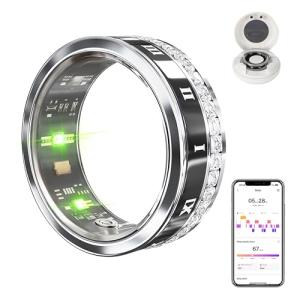 GANSI Smart Fitness Tracker Ring for Sleep Monitoring