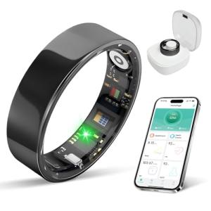 Sleep Monitoring Smart Ring with 10-Day Battery