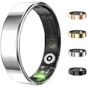 Smart Fitness Ring with Sleep and Heart Rate Monitoring