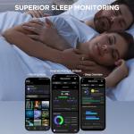 Smart Fitness Ring with Sleep and Heart Rate Monitoring