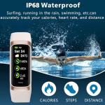 Smart Fitness Tracker with Heart Rate & Sleep Monitor