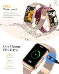 Smart Fitness Tracker Watch with Sleep Monitor