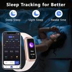 Smart Fitness Tracker with Heart Rate & Sleep Monitor