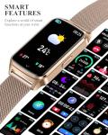 Smart Fitness Tracker Watch with Sleep Monitor