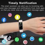 Smart Fitness Tracker with Heart Rate & Sleep Monitor