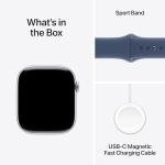 Apple Watch Series 10 GPS Smartwatch with Denim Band
