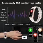 Smart Fitness Tracker with Heart Rate & Sleep Monitor