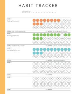 Habit Tracker: Your Daily Discipline Diary