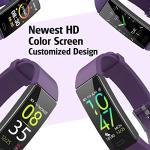 ZURURU Waterproof Fitness Tracker with Sleep Monitor