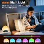 Sunrise Alarm Clock with Sounds and Colors