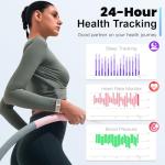 SEEKZERO Waterproof Sleep & Fitness Tracker Wristband