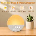 Gentle Sunrise Alarm Clock with Sound Machine