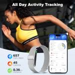 SEEKZERO Waterproof Sleep & Fitness Tracker Wristband