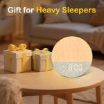 Gentle Sunrise Alarm Clock with Sound Machine