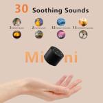 Portable White Noise Machine with 30 Soothing Sounds