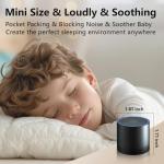 Mini Portable White Noise Machine with 30 Sounds