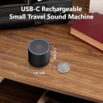 Mini Portable White Noise Machine with 30 Sounds