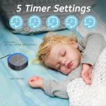 iEasy Sleep White Noise Machine with 30 Sounds