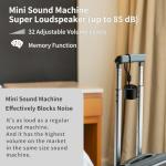 Portable White Noise Sound Machine for Sleep