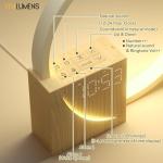 Vivilumens Sunrise Alarm Clock with White Noise